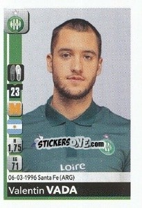 Figurina Valentin Vada - FOOT 2018-2019 - Panini