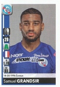 Figurina Samuel Grandsir - FOOT 2018-2019 - Panini