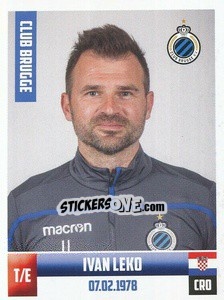 Cromo Ivan Leko - Belgian Pro League 2018-2019 - Panini