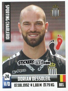 Sticker Dorian Dessoleil - Belgian Pro League 2018-2019 n. 92 - Panini