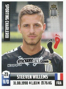 Figurina Steeven Willems - Belgian Pro League 2018-2019 - Panini