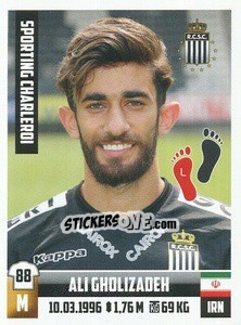 Sticker Ali Gholizadeh - Belgian Pro League 2018-2019 n. 102 - Panini