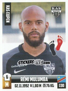 Sticker Remi Mulumba - Belgian Pro League 2018-2019 n. 118 - Panini