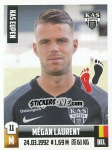 Sticker Megan Laurent - Belgian Pro League 2018-2019 - Panini