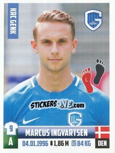 Sticker Marcus Ingvartsen - Belgian Pro League 2018-2019 n. 144 - Panini