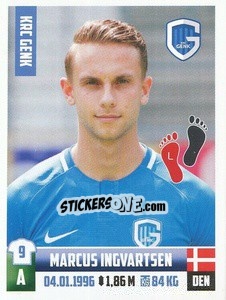 Figurina Marcus Ingvartsen - Belgian Pro League 2018-2019 - Panini