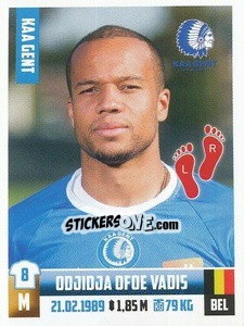 Sticker Odjidja Ofoe Vadis - Belgian Pro League 2018-2019 - Panini