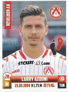 Cromo Larry Azouni - Belgian Pro League 2018-2019 n. 178 - Panini
