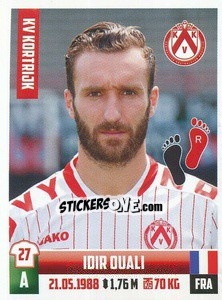 Sticker Idir Duali - Belgian Pro League 2018-2019 n. 187 - Panini