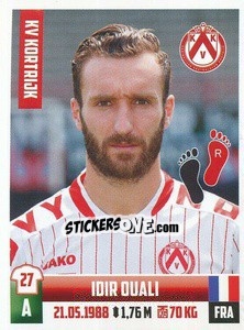 Sticker Idir Duali - Belgian Pro League 2018-2019 - Panini