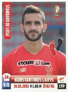 Figurina Konstantinos Laifis - Belgian Pro League 2018-2019 - Panini