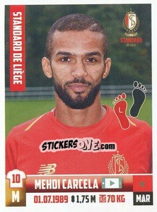 Figurina Mehdi Carcela-Gonzalez - Belgian Pro League 2018-2019 - Panini