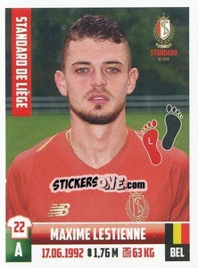 Cromo Maxime Lestienne - Belgian Pro League 2018-2019 - Panini
