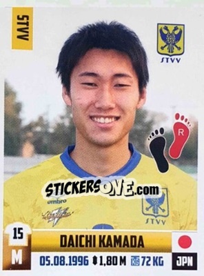 Sticker Daichi Kamada - Belgian Pro League 2018-2019 n. 285 - Panini