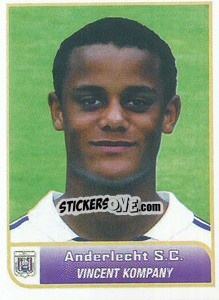 Sticker Vincent Kompany - Belgian Pro League 2018-2019 n. 341 - Panini