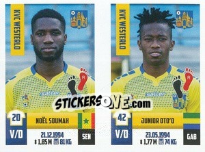 Sticker Noel Soumah / Junior Oto'o - Belgian Pro League 2018-2019 - Panini