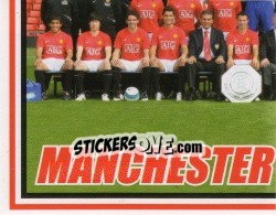 Sticker Team photo (3) - Manchester United 2007-2008 - Panini