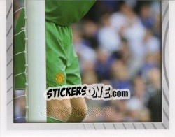 Sticker Edwin van der Sar - Manchester United 2007-2008 n. 11 - Panini