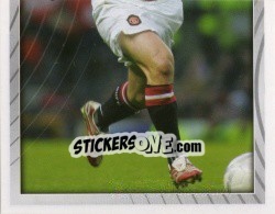 Sticker Gary Neville - Manchester United 2007-2008 n. 17 - Panini