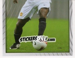 Figurina Patrice Evra - Manchester United 2007-2008 - Panini