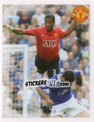 Figurina Patrice Evra - Manchester United 2007-2008 - Panini