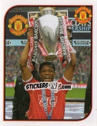 Sticker Patrice Evra - Manchester United 2007-2008 n. 26 - Panini