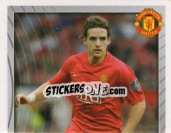 Sticker Owen Hargreaves - Manchester United 2007-2008 n. 28 - Panini