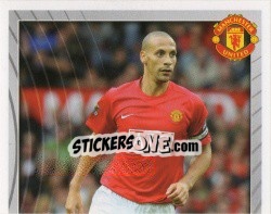 Sticker Rio Ferdinand - Manchester United 2007-2008 n. 34 - Panini