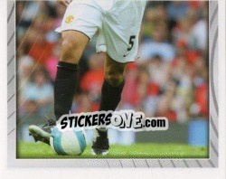 Sticker Rio Ferdinand - Manchester United 2007-2008 n. 35 - Panini