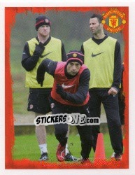 Sticker Rio Ferdinand - Manchester United 2007-2008 n. 37 - Panini