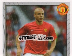 Sticker Wes Brown - Manchester United 2007-2008 - Panini