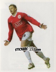 Sticker Ole Gunnar Solskjaer - Manchester United 2007-2008 n. 47 - Panini