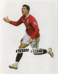 Sticker Cristiano Ronaldo - Manchester United 2007-2008 n. 48 - Panini