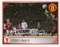 Sticker Champions League play-off - Manchester United 2007-2008 - Panini