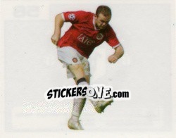 Sticker Wayne Rooney - Manchester United 2007-2008 n. 56 - Panini