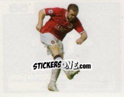 Sticker Wayne Rooney - Manchester United 2007-2008 - Panini