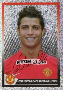 Sticker Cristiano Ronaldo - Manchester United 2007-2008 n. 57 - Panini