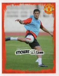 Sticker Cristiano Ronaldo - Manchester United 2007-2008 n. 61 - Panini