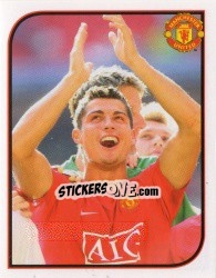 Sticker Cristiano Ronaldo - Manchester United 2007-2008 n. 62 - Panini