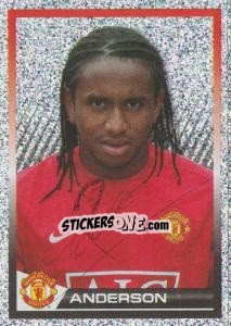 Sticker Anderson - Manchester United 2007-2008 n. 63 - Panini