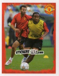 Sticker Anderson - Manchester United 2007-2008 - Panini