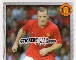 Sticker Wayne Rooney - Manchester United 2007-2008 n. 76 - Panini