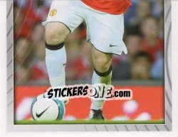 Sticker Wayne Rooney - Manchester United 2007-2008 n. 77 - Panini