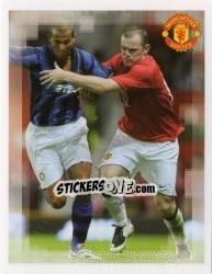 Sticker Wayne Rooney - Manchester United 2007-2008 n. 78 - Panini