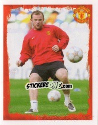 Sticker Wayne Rooney - Manchester United 2007-2008 n. 79 - Panini