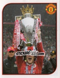 Sticker Wayne Rooney - Manchester United 2007-2008 n. 80 - Panini
