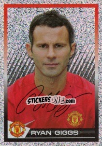Sticker Ryan Giggs - Manchester United 2007-2008 n. 81 - Panini