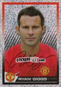 Sticker Ryan Giggs - Manchester United 2007-2008 - Panini