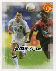 Sticker Ryan Giggs - Manchester United 2007-2008 n. 84 - Panini