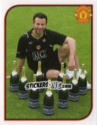 Sticker Ryan Giggs - Manchester United 2007-2008 n. 86 - Panini